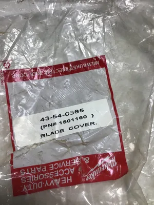 Milwaukee Heavy-Duty Blade Cover; 43-54-0385 -NOS