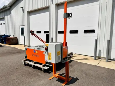 Schnell Motorized Wire Payoff - Heavy Duty