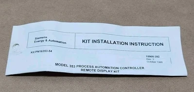 NEW Siemens 16353-54