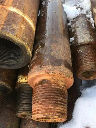 Used AFTERMARKET 6-7/16" OD X 374" DRILL PIPE Construction Material & Supplies Pennsylvania US | East West Machinery & Drilling #1416207