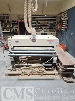USED 2025 WOODMASTER 50 INCH DOUBLE DRUM SANDER