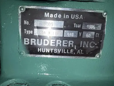 USED 1996 BRUDERER BSTA 60IIHL