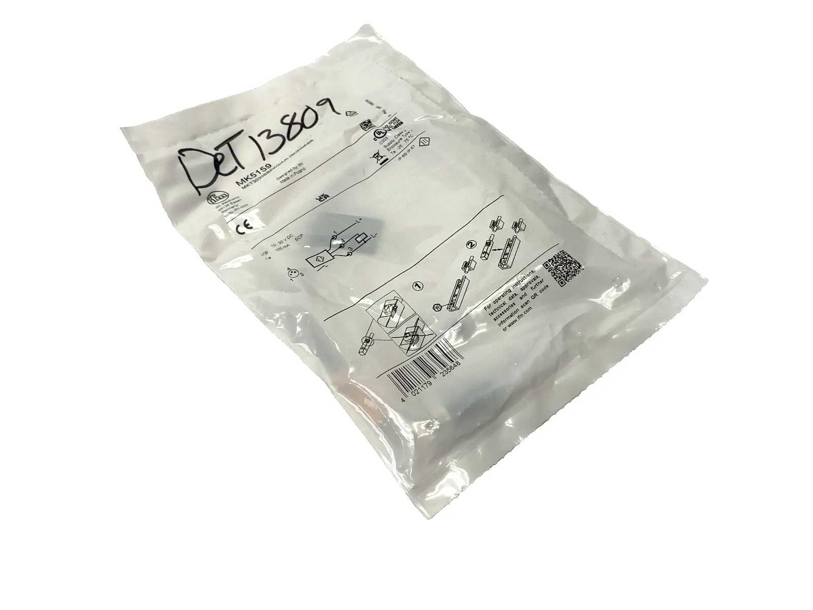 NEW IFM MKT3020BBKG/A/0,3M/ZH/ASR, MK5159