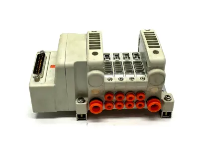 VV5QC11-04N3FD0-D0S | SMC  Base Mount Plug-In Manifold - Used