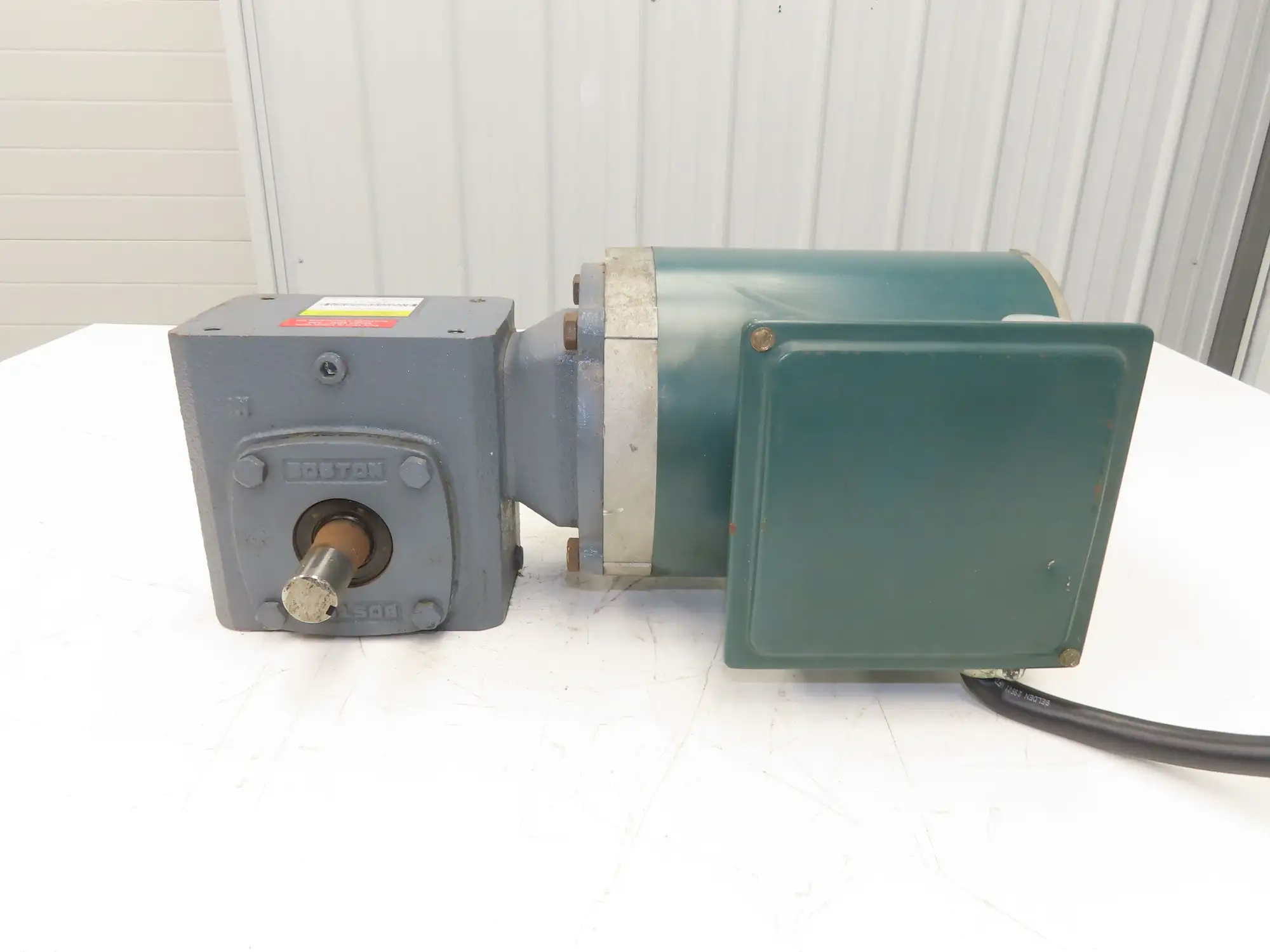 Boston Gear F71815AVB561R0A Gearmotor 15:1 Reducer 116rpm 1/2Hp 230/460V LH 56C