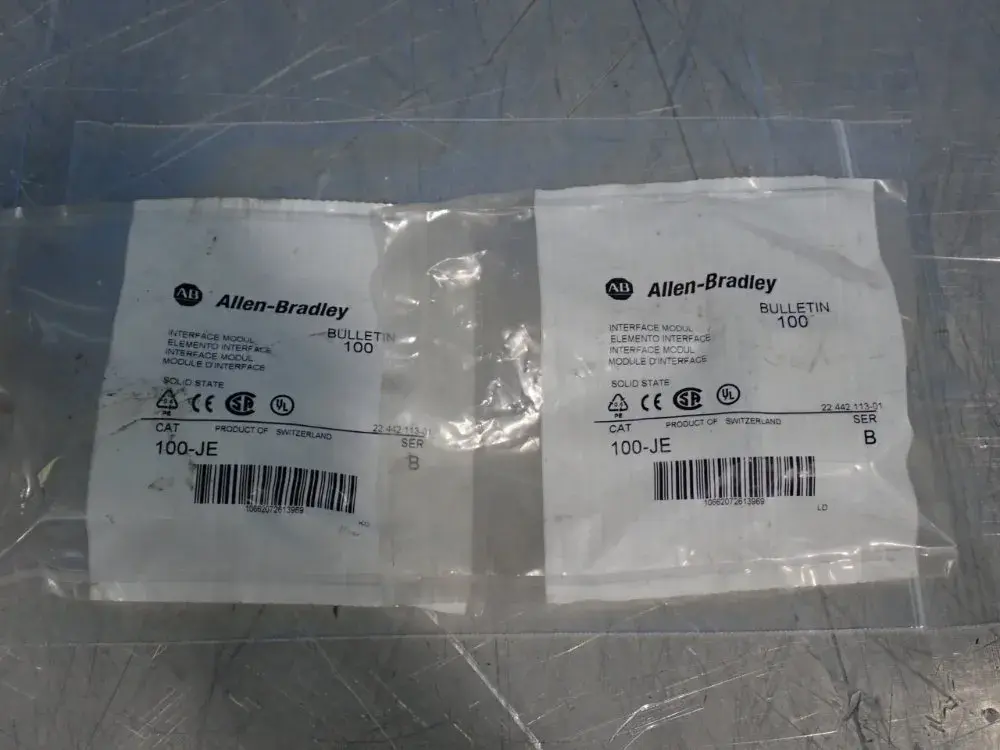 NEW ALLEN BRADLEY 100JE