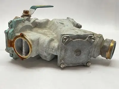 USED WATTS BRONZE REDUCED PRESSURE ZONE BACKFLOW PREVENTER ASSEMBLY