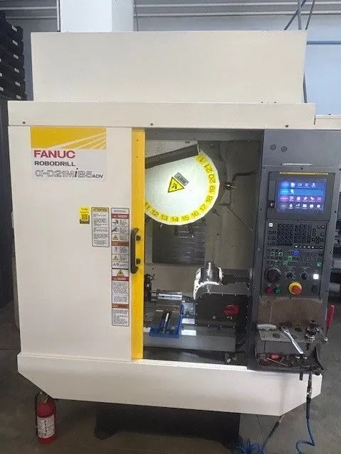 Used 2021 FANUC ROBODRILL OX-D21MIB5 ADV Vertical Machining Centers (5-Axis or More) Arizona US | Tight Tolerance Machinery #1171538