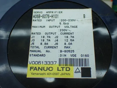 USED FANUC A06B6076H701