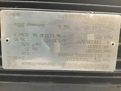 USED SEW USOCOME RF17DT80K4/BMG/HR