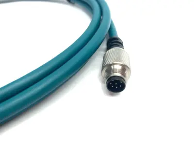 New | in-Stock Cognex In-Sight Ethernet Connection Cable RJ45 to M12 8-Pin Cable & Wire Michigan US | Maverick Industrial Sales #1390646