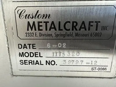 USED 2002 CUSTOM METALCRAFT 1115320