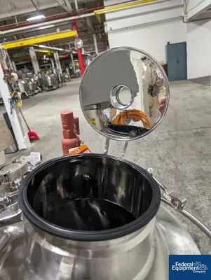 USED Precision 100 Liter Precision Stainless Reactor, 316L S/S, 45/100#