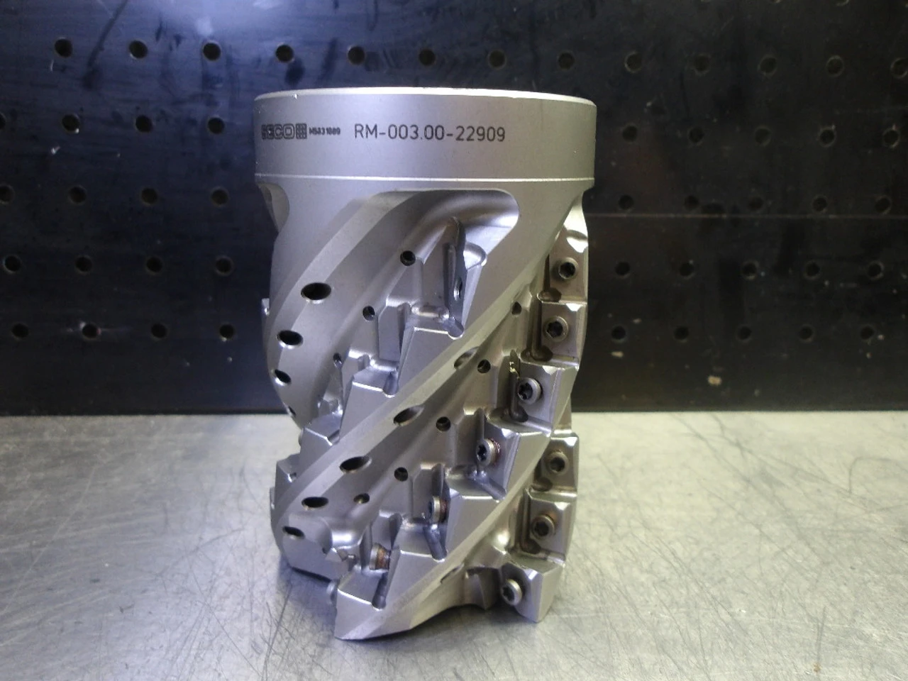 SECO 3" 5 Flute Coolant Thru Indexable Milling Cutter RM-003.00-22909 (LOC1918C)