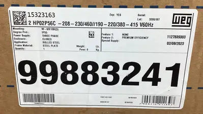 USED WEG 99883241