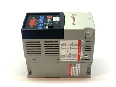 Used Allen-Bradley Ser. A PowerFlex 4 VFD 1P 0.25HP 100-120V 48-63Hz Variable Speed Drives Michigan US | Maverick Industrial Sales #1397762