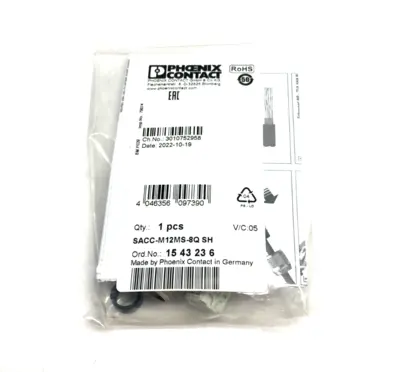 New | in-Stock Phoenix Contact Ethernet Data Connector 8-Position Bus Bars & Plugs Michigan US | Maverick Industrial Sales #1391407