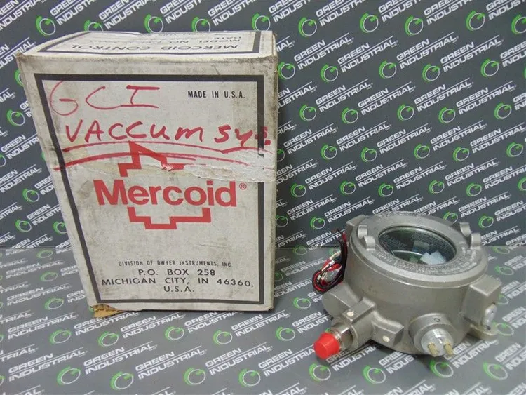 Used MERCOID CONTROL _UNKNOWN_ Pressure Switches | Green Industrial #682388