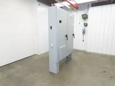 Hoffman A72X6112LPFTC Freestanding Electrical Enclosure 72x61x12" Dual Door