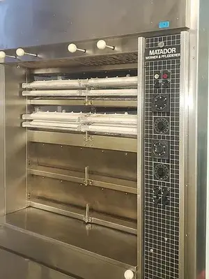 WERNER & PFLEIDERER Gas Stone 4 Bay Oven w/ Steam