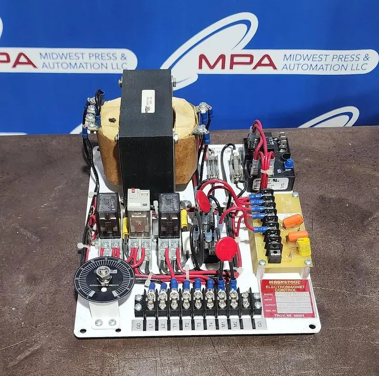Used MAGNETOOL AU-110-200SP Electrical Controls Michigan US | Midwest Press and Automation #1334586