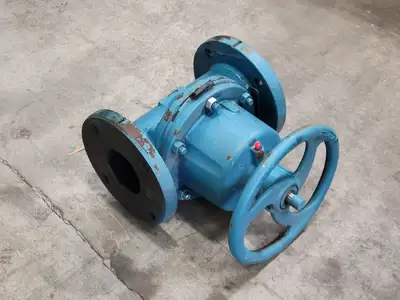 3" Diaphragm Valve Cast Iron Flanged