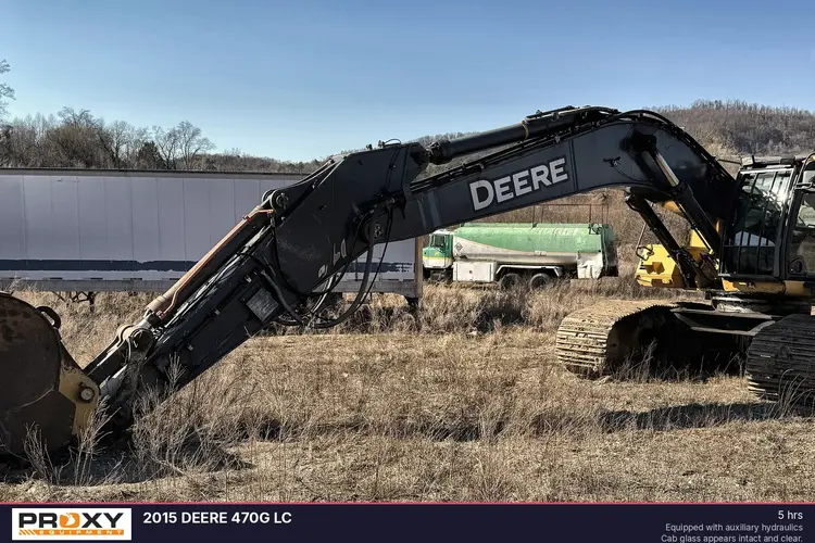 Used 2015 DEERE 470G LC Excavators Kentucky US | Proxy Equipment #1378108