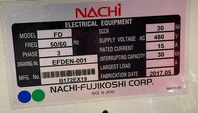 Used NACHI MC20-03 6 AXIS ROBOT WITH FD CONTROLLER Robots | Harbor Machinery Inc. #1283345