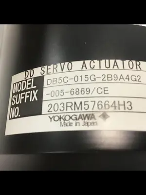 Used YOKOGAWA DB5C-015G-2B9A4G2-005-6869/CE Rotary Actuators Michigan US | Ideal Machinery #784161