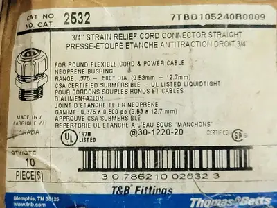 NEW THOMAS BETTS 2532