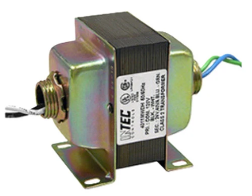 Intec Controls 7511CBDH 75VA Control Transformer, 120 to 24 VAC [New]