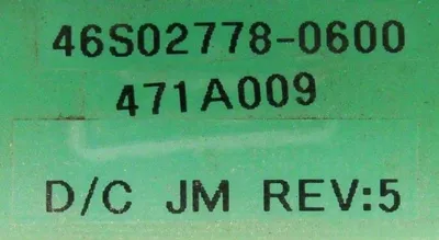 USED MAGNETEK 46S02778-0600 CIRCUIT BOARD 5YI556-0222A 46S027780600