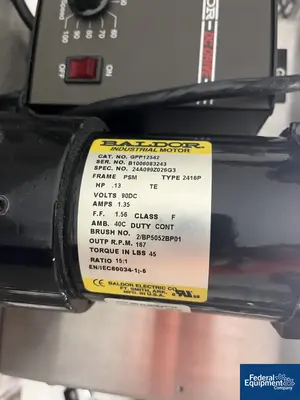 USED Garvey 7.5" x 78" CMI Product Presence Sensor Conveyor