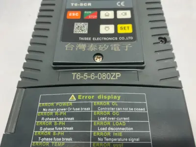 USED TAISEE ELECTRONICS ELECTRIC POWER ADJUSTER T6-SCR POWER LINE