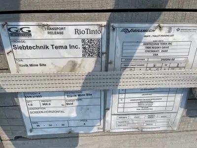 New | in-Stock 2021 VIBRAMECH H1-36-21 Vibratory Screens British Columbia CA | Lenmark #759257