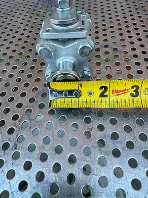 Unbranded  Stainless Steel Ball Valve w/ 1/2" Sanitary Fitting