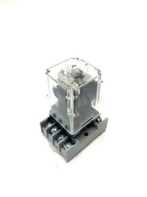 27E891,KRPA-11DN-24 | Potter & Brumfield KRPA-11DN-24 Relay w/ 27E891 Relay Socket - Used