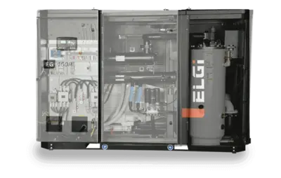 New | in-Stock 2026 ELGI EG PREMIUM SERIES 200 HP Rotary Screw & Sliding Vane Air Compressors Pennsylvania US | Iron Exchange Equipment Solutions #1353917