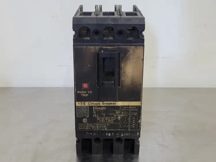 Used ITE E43B070 Switchgears British Columbia CA | Lenmark #241741