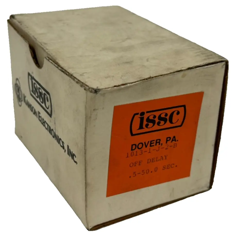 NEW KANSON ISSC 1013-1-J-2-B OFF DELAY TIMER .5-50 SEC