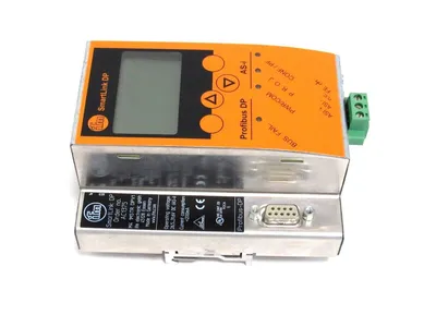 USED IFM AC1375 INTERFACE PROFIBUS DP GATEWAY M4-1MSTR-DPV1