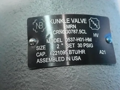 USED KNUCKLE VALVE 0537H01HM