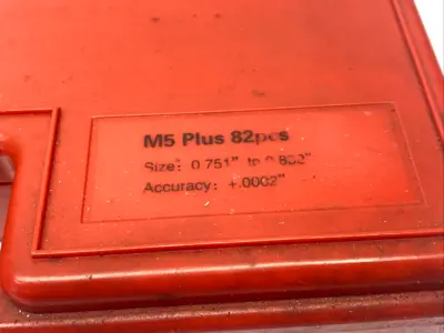 M5 Plus | MHC Industrial Supply  Master Pin Set 0.751" To .832" 82PC Set - Used