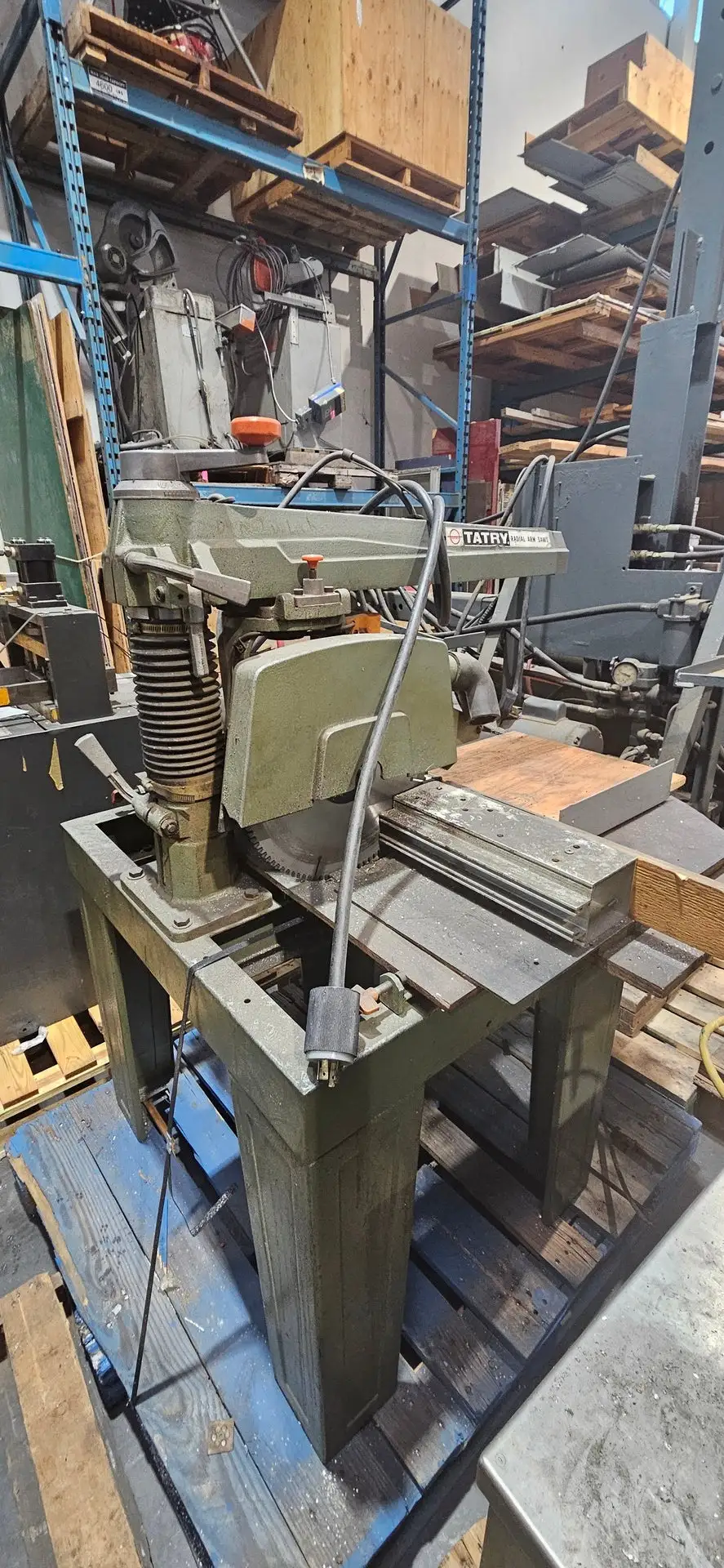 4.5 hp Radial Arm Saw