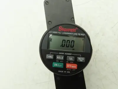 Starrett 2740-4 Wisdom Digital Gage Indicator 0-2" Range .001"  Inches Only