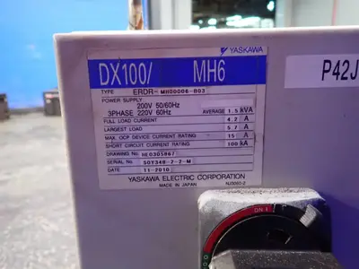 USED 2010 YASKAWA MOTOMAN MOTOMANMH6