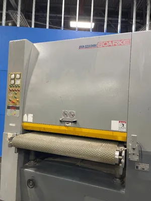Used BOARKE MACHINE CO BKM52103NRK Wide Belt Sanders Ohio US | HGR 24 #1006500