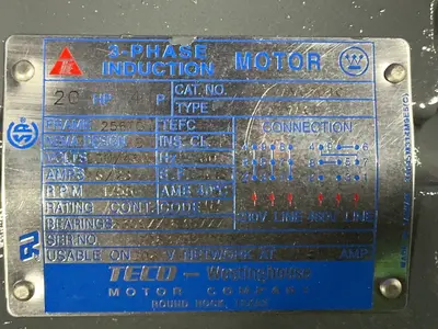 Used TECOWESTINGHOUSE _UNKNOWN_ Motors (misc) Ohio US | HGR 24 #1503774