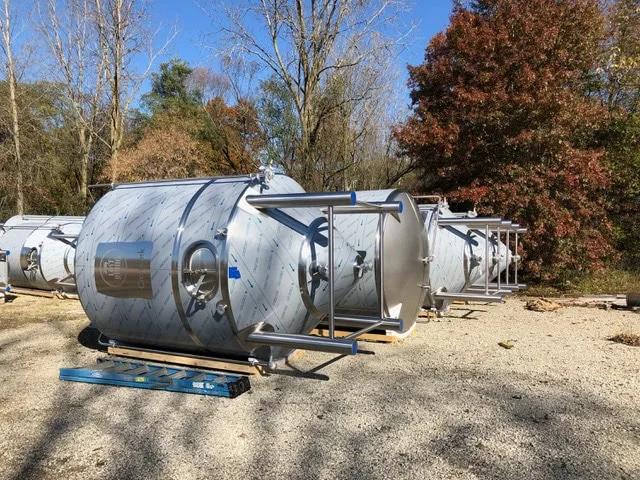 Used 2019 CRAFTWERK 100 BBL Stainless Steel Tanks Michigan US | Revelation Machinery #404029