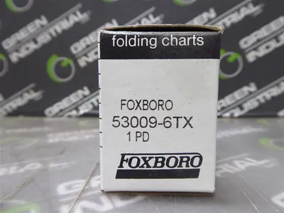 Lot of 12 Foxboro 53009-6TX Folding Paper Charts New NIB